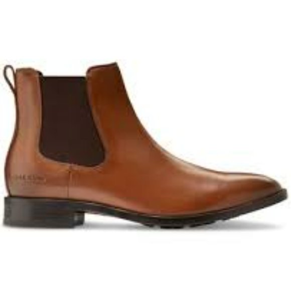 Cole Haan Hawthorne Chelsea Boots (British Tan). Brand New. Mens Size: 9.5 - 13.